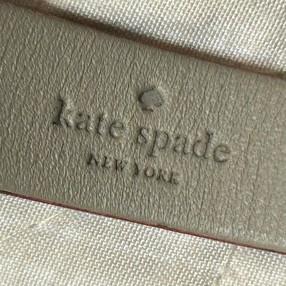 Kate Spade Women's Metro Watch Cream Dial Merlot Leather Strap KSW1188 Box - Picture 10 of 13